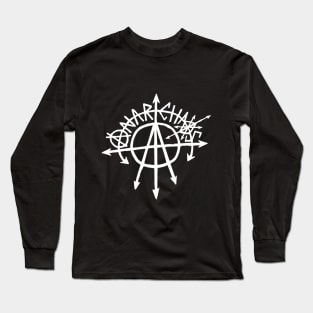 Anarchaos - Logo Front Long Sleeve T-Shirt